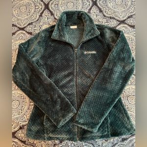Columbia Teal Full-Zip Jacket Size Medium